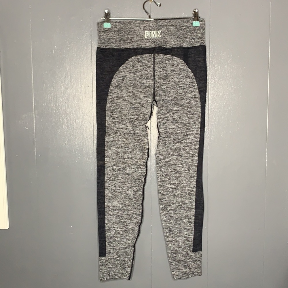 PINK SEAMLESS HIGH WAIST FULL‎ LENGTH JOGGER Size L - Picture 7 of 12